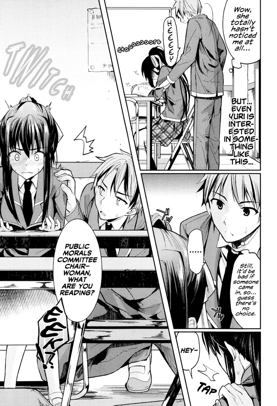 Hentai Manga Comic-Clumsy Girl-Read-5